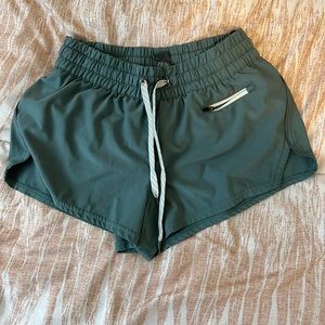Sage Green Vuori Shorts